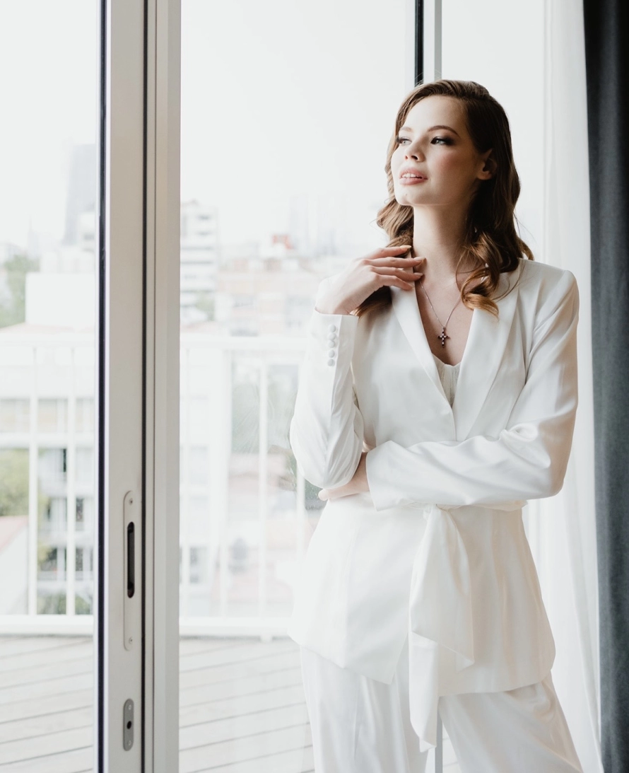 Makeup and hairstyle Civil wedding 